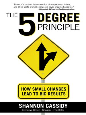 cover image of The 5 Degree Principle: How Small Changes Lead to Big Results